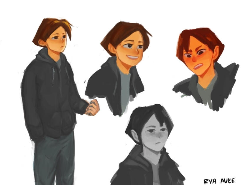 Character concept expression board