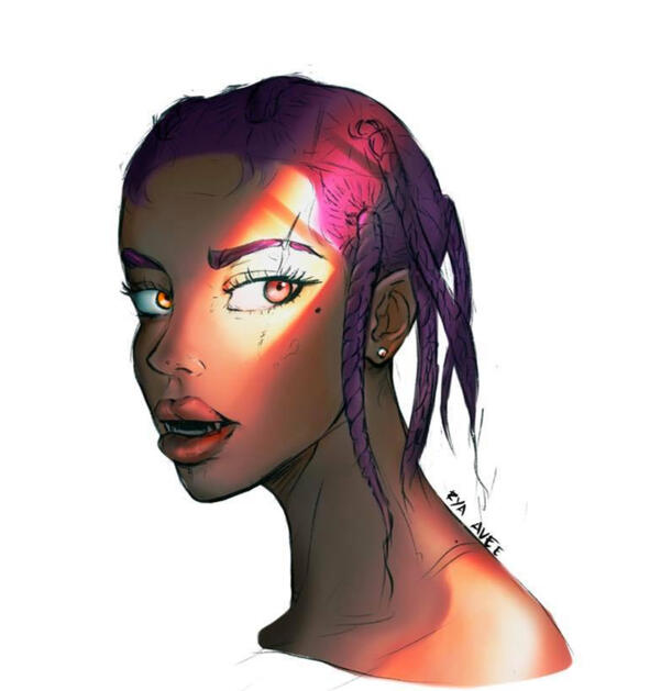 Character portrait concept study