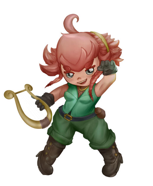 Commissioned character piece